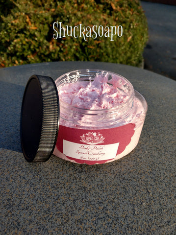 Cranberry Blast sugar scrub