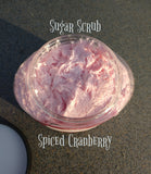 Cranberry Blast sugar scrub